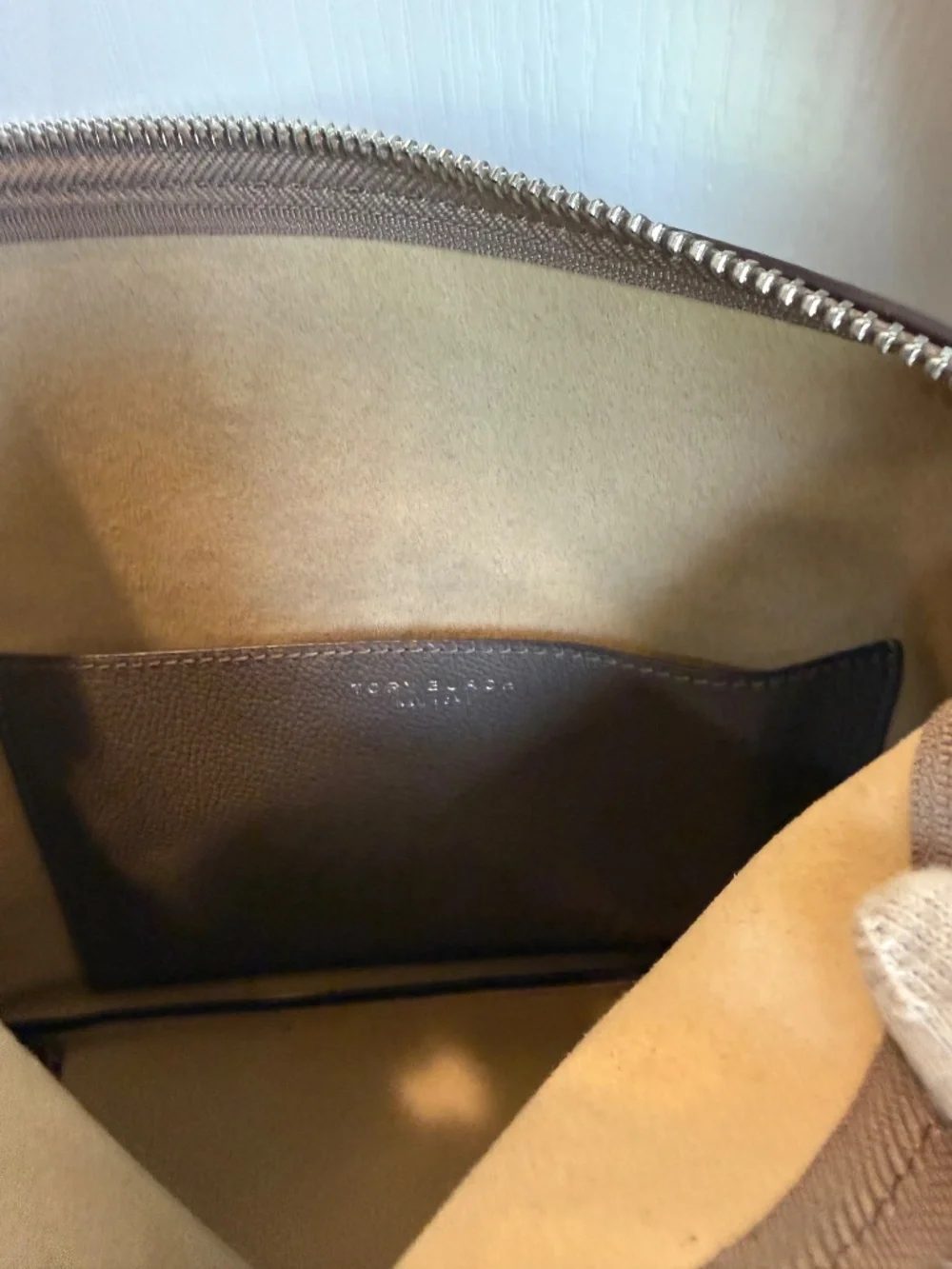 Tory Burch Romy Shoulder Bag in wild mushroom